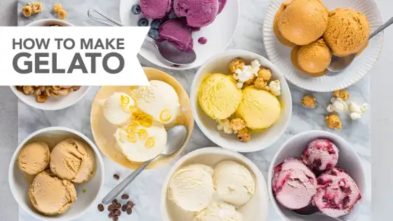 Gelato selber machen - cremig wie in Italien